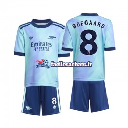Maillot Arsenal Odegaard 8 2024-2025 3ème Enfant MC
