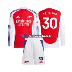 Maillot Arsenal Raheem Sterling 30 2024-2025 Domicile Enfant ML