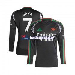 Maillot Arsenal SAKA 7 2024-2025 Extérieur Homme ML