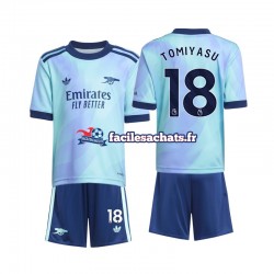 Maillot Arsenal Takehiro Tomiyasu 18 2024-2025 3ème Enfant MC