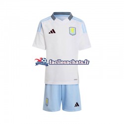 Maillot Aston Villa 2024-2025 Extérieur Enfant MC