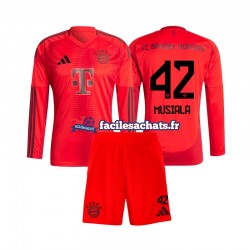 Maillot Bayern Munich Jamal Musiala 42 2024-2025 Domicile Enfant ML