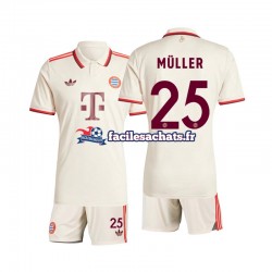 Maillot Bayern Munich Muller 25 2024-2025 3ème Enfant MC