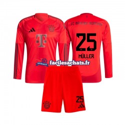 Maillot Bayern Munich Thomas Muller 25 2024-2025 Domicile Enfant ML