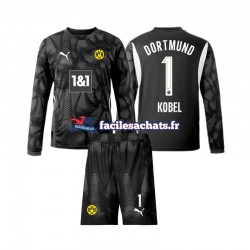 Maillot Borussia Dortmund Gregor Kobel 1 2024-2025 Gardien 4ème Enfant ML