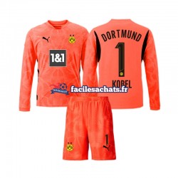 Maillot Borussia Dortmund Gregor Kobel 1 2024-2025 Gardien 3ème Enfant ML