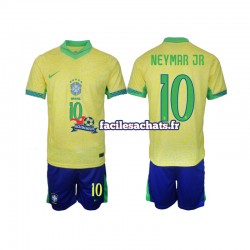 Maillot Brésil Neymar JR 10 2024 Domicile Enfant MC