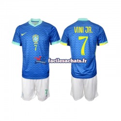 Maillot Brésil VINI JR 7 2024 Extérieur Enfant MC
