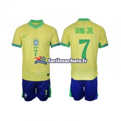 Maillot Brésil VINI JR 7 2024 Domicile Enfant MC