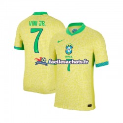 Maillot Brésil VINI JR 7 2024 Domicile Homme MC