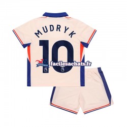 Maillot Chelsea Mychajlo Mudryk 10 2024-2025 Extérieur Enfant MC