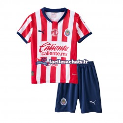 Maillot Deportivo Guadalajara 2024-2025 Domicile Enfant MC