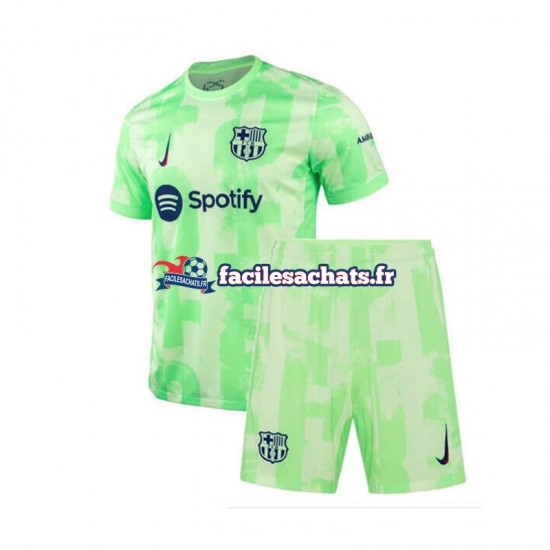 Maillot FC Barcelone 2024-2025 3ème Enfant MC