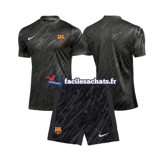 Maillot FC Barcelone 2024-2025 Gardien 3ème Enfant MC