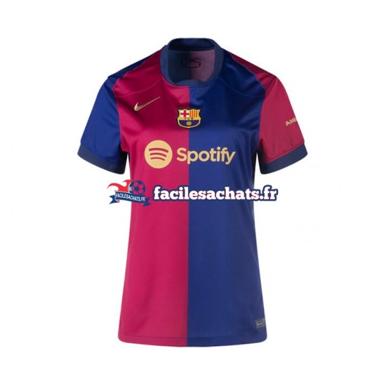 Maillot FC Barcelone 2024-2025 Domicile Femme MC