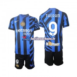 Maillot Inter Milan Marcus Thuram 9 2024-2025 Domicile Enfant MC