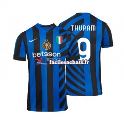 Maillot Inter Milan Marcus Thuram 9 2024-2025 Domicile Homme MC