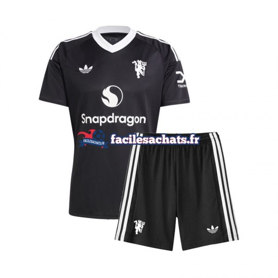 Maillot Manchester United 2024-2025 Gardien 3ème Enfant MC