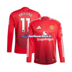 Maillot Manchester United Rasmus Hojlund 11 2024-2025 Domicile Homme ML