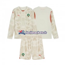 Maillot Maroc 2024 Gardien Extérieur Enfant ML