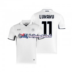 Maillot Naples Lukaku 11 2024-2025 Extérieur Homme MC