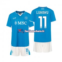 Maillot Naples Lukaku 11 2024-2025 Domicile Enfant MC