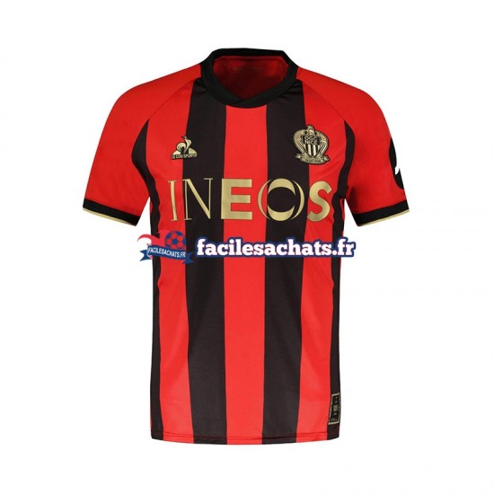 Maillot OGC Nice 2024-2025 Domicile Homme MC