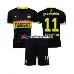 Maillot PSV Eindhoven Johan Bakayoko 11 2024-2025 Extérieur Enfant MC