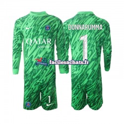 Maillot Paris Saint-Germain Gianluigi Donnarumma 1 2024-2025 Gardien Extérieur Enfant ML