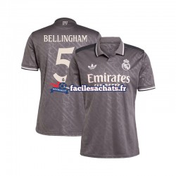 Maillot Real Madrid BELLINGHAM 5 2024-2025 3ème Homme MC