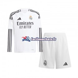 Maillot Real Madrid 2024-2025 Domicile Enfant ML