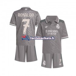 Maillot Real Madrid Cristiano Ronaldo 7 2024-2025 3ème Enfant MC