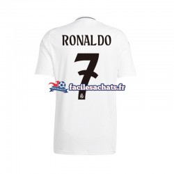 Maillot Real Madrid Cristiano Ronaldo 7 2024-2025 Domicile Homme MC
