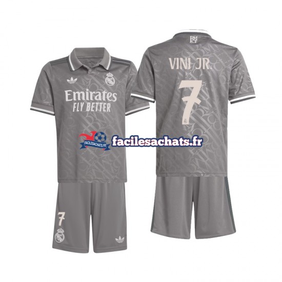 Maillot Real Madrid Vini JR. 7 2024-2025 3ème Enfant MC