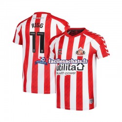 Maillot Sunderland Chris Rigg 11 2024-2025 Domicile Homme MC