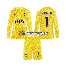 Maillot Tottenham Hotspur Vicario 1 2024-2025 Gardien Domicile Enfant ML