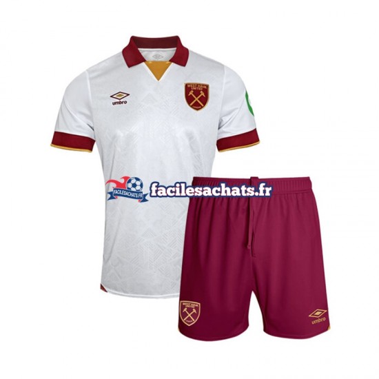 Maillot West Ham United 2024-2025 3ème Enfant MC